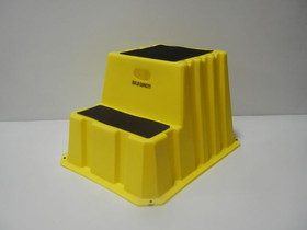 BASCO Industrial Portable Two Step Stool