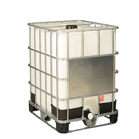 Basco TANK7220 Reconditioned 330 Gallon IBC Tote with Quick-Disconnect Valve