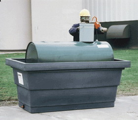BASCO Secondary Containment for 275 Gallon Storage Tank