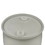 BASCO 30 Gallon Plastic Drum, Closed Head, UN Rated, Fittings - Natural, Price/each