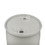 BASCO 55 Gallon Plastic Drum, Closed Head, UN Rated, Fittings - Natural, Price/each