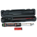 BASCO 7.5-37.5 ft-lb Adjustable Dial and Lock Torque Wrench - 3/8 Inch