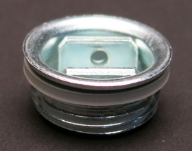Basco 3/4 Inch Round Head Drum Plug Zinc Plated