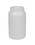 BASCO &#189; Gallon Natural HDPE Wide Mouth Jar, Price/each