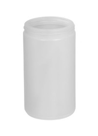BASCO 32 oz Natural HDPE Wide Mouth Jar