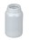 BASCO 8 oz Natural HDPE Wide Mouth Bottle, Price/each