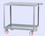 BASCO LITTLE GIANT&#174; Welded Service Cart with 24 x 36 Shelves, Price/each