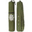 Muka Green Yoga Mat Carrier with Air Holes, Cotton Exercise Bag with Drawstring and Adjustable Strap