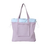 Muka Foldable Shoulder Bag Drawstring Tote Bag, Nylon Storage Bag for Travel Shopping Outdoor