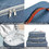 Muka Custom Printed Thermal Insulated Bag, Bento Bag with Handle, Grey Food Bag Add Your Design