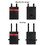 Muka Bike Hanging Bag for Storage, Portable Bicycle Bag Black Storage Bag Multifunctional Use