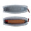 TOPTIE Custom Pencil Pouch, Felt Zipper Bag, Gray Pencil Case for Stationery, Office Supplies
