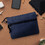 TOPTIE Small Crossbody Bag Purse, Unisex Oxford Cloth Tool Pouch Bag with Zipper - Black