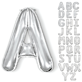 Aspire Letter Balloons 16 32 40 inch, Reusable A-Z Foil Letter Balloons for Birthday Party Baby Shower Graduation Ceremony Wedding Anniversary Decoration