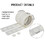 Aspire 1000 Pcs Balloon Glue Dots Removable Adhesive Sticky Clear Point Tapes for Crafts Decoration