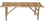 Bamboo54 5209 Folding Bamboo Bench, Price/each
