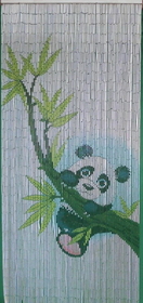 Bamboo54 5281 Panda Scene Curtain
