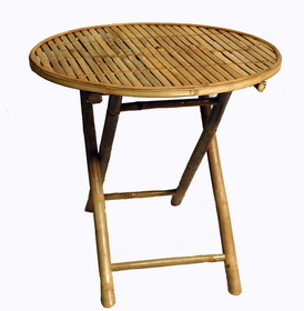 Bamboo54 5446 Folding Round Table