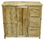 Bamboo54 5837 Bamboo Shelf with drawers