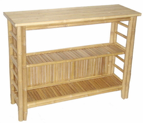 Bamboo54 5842 Bamboo fancy console table