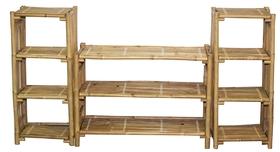 Bamboo54 5966 3 Piece Shelf System
