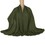 TOPTIE Head Wrap Stretchy Turban, Jersey Knit Hair Wrap Scarf for Women, Neck Face Wear (Army Green)