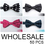 Wholesale Lot 50 Pcs Unisex Fashion Polka Dot Pretied Bow tie, 4 Colors