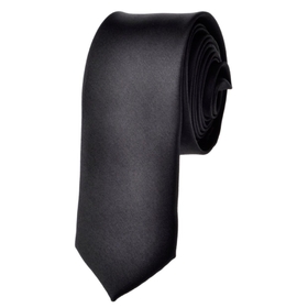 TOPTIE Men's Solid Color Skinny Necktie, 2" Width, Multiple Colors
