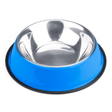 Brybelly 24oz. Blue Stainless Steel Dog Bowl