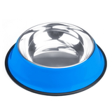 Brybelly 40oz. Blue Stainless Steel Dog Bowl