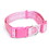 Brybelly Medium Pink Adjustable Reflective Collar