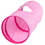 Brybelly 20" Pink Krinkle Cat Tunnel with Peek Hole and Storage Bag