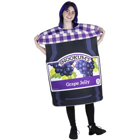 Brybelly Grape Jelly Jar - Unisex Halloween Costume