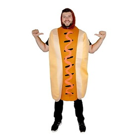 Brybelly Hot Dog with Ketchup - Adult Unisex Halloween Costume