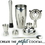 Brybelly 16 Piece-Stainless Steel Bar Set
