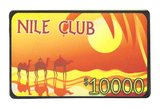 Brybelly Roll of 25 - $10,000 Nile Club 40 Gram Ceramic Poker Plaque