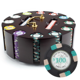 Brybelly 300ct Claysmith Gaming Poker Knights Chip Set in Carousel