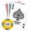 Brybelly 500ct Claysmith Gaming Poker Knights Chip Set Black Mahogany