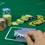 Brybelly 500ct Claysmith Gaming Poker Knights Chip Set Black Mahogany