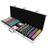 Brybelly 600ct Claysmith Gaming Poker Knights Chip Set in Aluminum