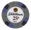 Brybelly CPSD-25 Clay Showdown 13.5g Poker Chip (25 Pack)