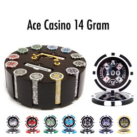 Brybelly 300 Ct - Pre-Packaged - Ace Casino 14 Gram - Wooden Carousel