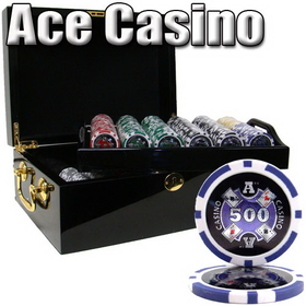 Brybelly 500 Ct - Pre-Packaged - Ace Casino 14 Gram - Black Mahogany