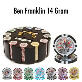 Brybelly 300 Ct - Pre-Packaged - Ben Franklin 14 G Wooden Carousel