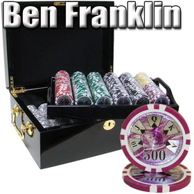Brybelly 500 Ct - Pre-Packaged - Ben Franklin 14 G - Black Mahogany