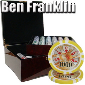 Brybelly 750 Ct - Pre-Packaged - Ben Franklin 14 G - Mahogany
