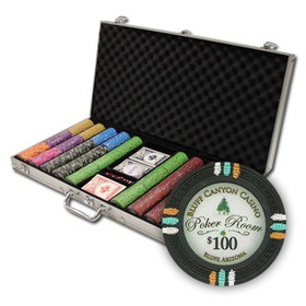 Brybelly 750Ct Claysmith Gaming "Bluff Canyon" Chip Set in Aluminum