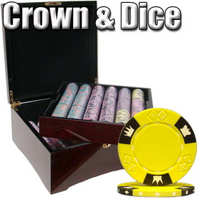 Brybelly 750 Ct - Pre-Packaged - Crown & Dice 14 G - Mahogany