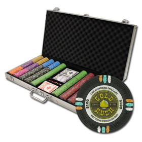 Brybelly 750Ct Claysmith Gaming "Gold Rush" Chip Set in Aluminum Case