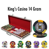 Brybelly 500 Ct - Pre-Packaged - King's Casino 14 G - Black Aluminum